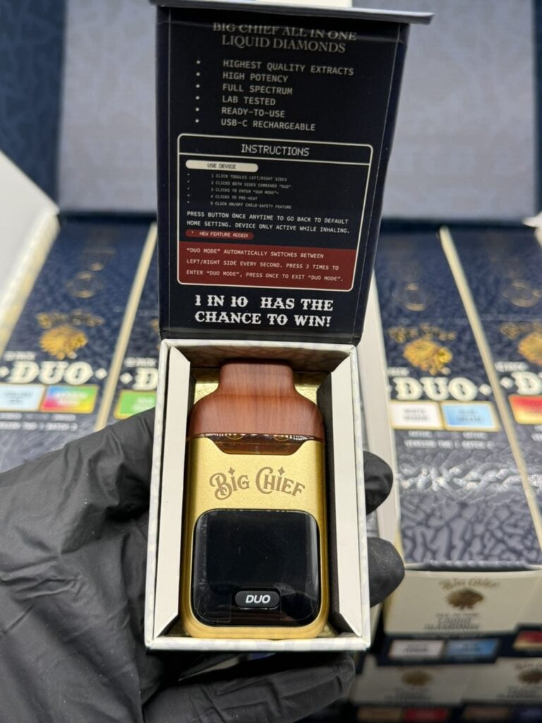 Buy Bigchief duo disposable vapes Ireland