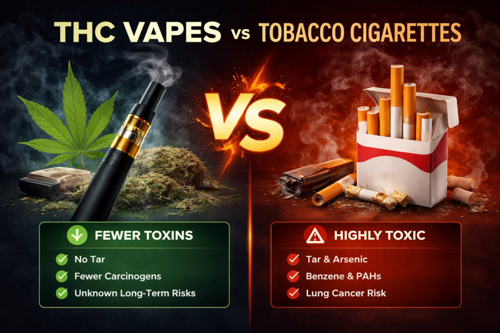 thc vapes vs tobacco cigarette