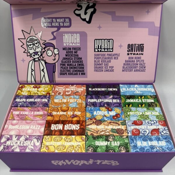 100 count Favorites 3 grams Box UK