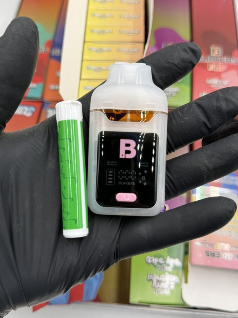 Hitting Blinkers vape UK