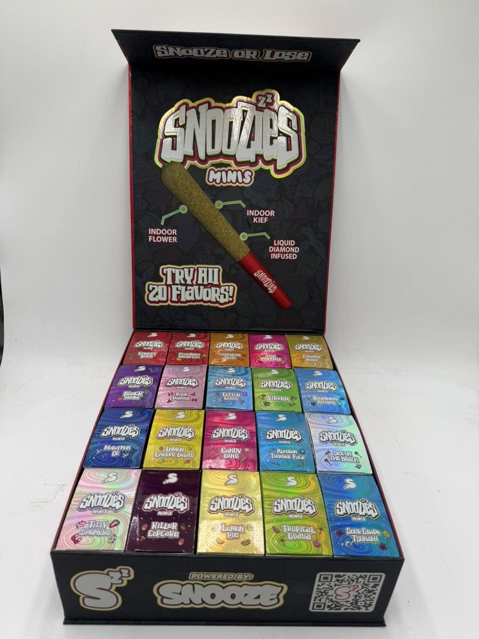 Snooze pre roll wholesale with flavours UK, US & EU