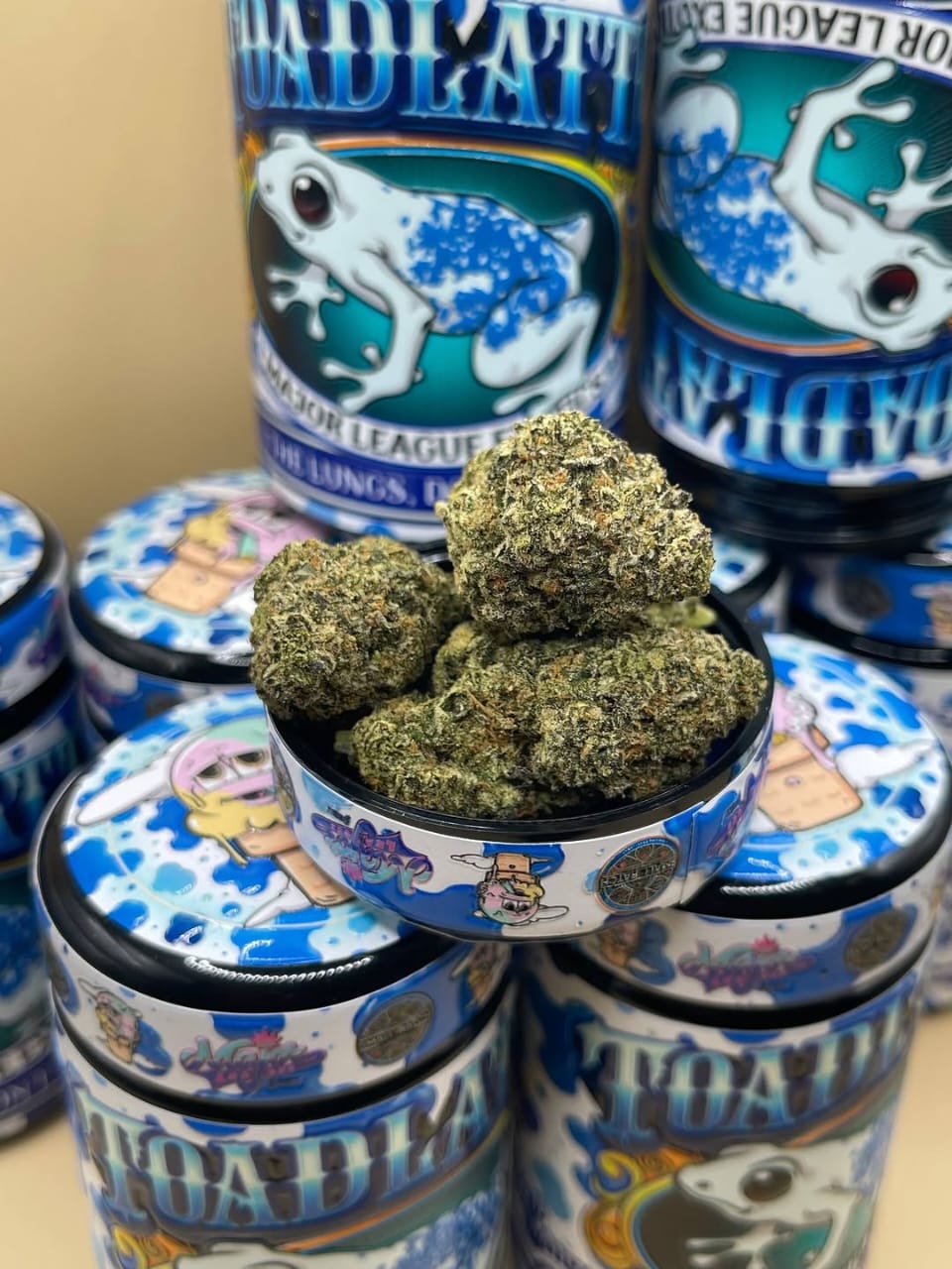 Blue Toadlatti by Mr. Gelatti,