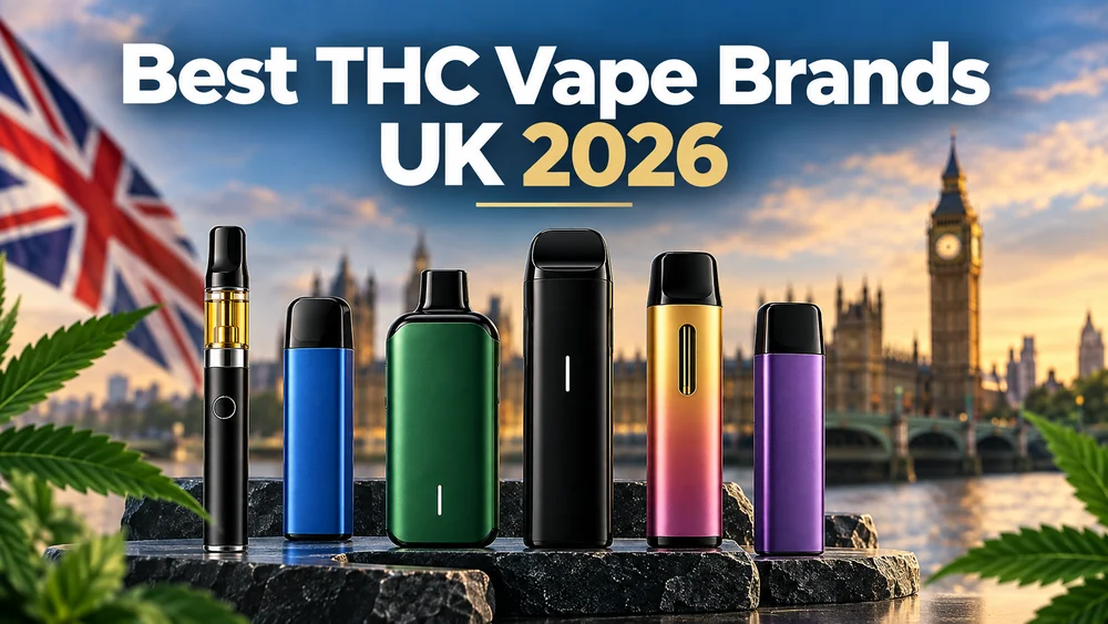 Best THC vape brands UK comparison 2026